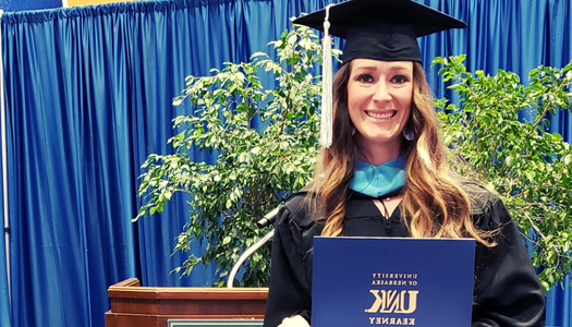 Experiential Learning allows recent Curriculum and Instruction M.A.Ed. graduate, Kelsey Walker to achieve her goals